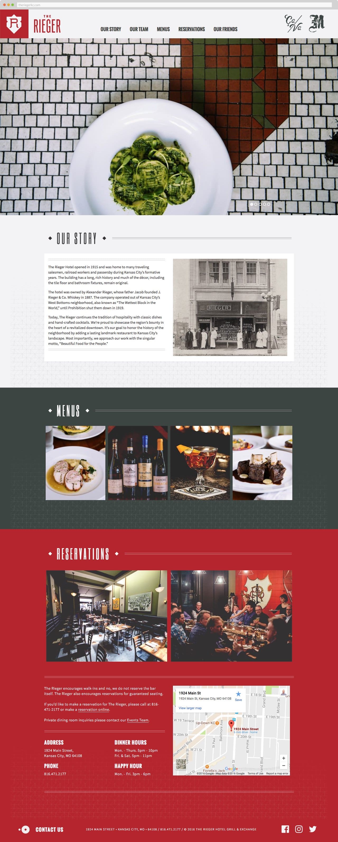 The Rieger - Homepage